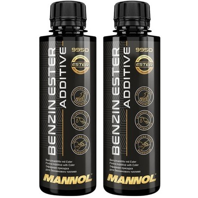 2x MANNOL 250ml Benzin Ester Additiv Kraftstoff System Reiniger Motorreiniger