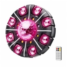 8 Arms Stage Light LED Moving Head Beam Light Magic Ball Laser DJ Disco Party