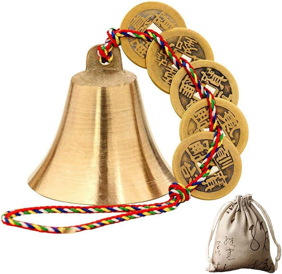 Chinese Feng Shui Bell for Wealth and Safe, Peace and Succes