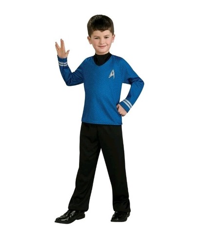 Rubie's Star Trek Boys Spock Halloween Costume Size L (12-14) NEW - Picture 4 of 6
