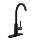 American Motorhome RV Matt Black Single Handle Kitchen Tap DF-MK531LK-MB