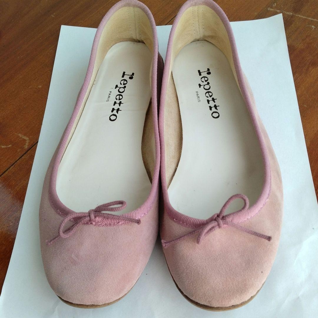 Repetto Cendrillon Ballet Flats - Pale Pink Suede - EU 37 | eBay