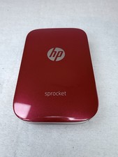 HP Sprocket Portable Photo Printer, Zink Technology, Red