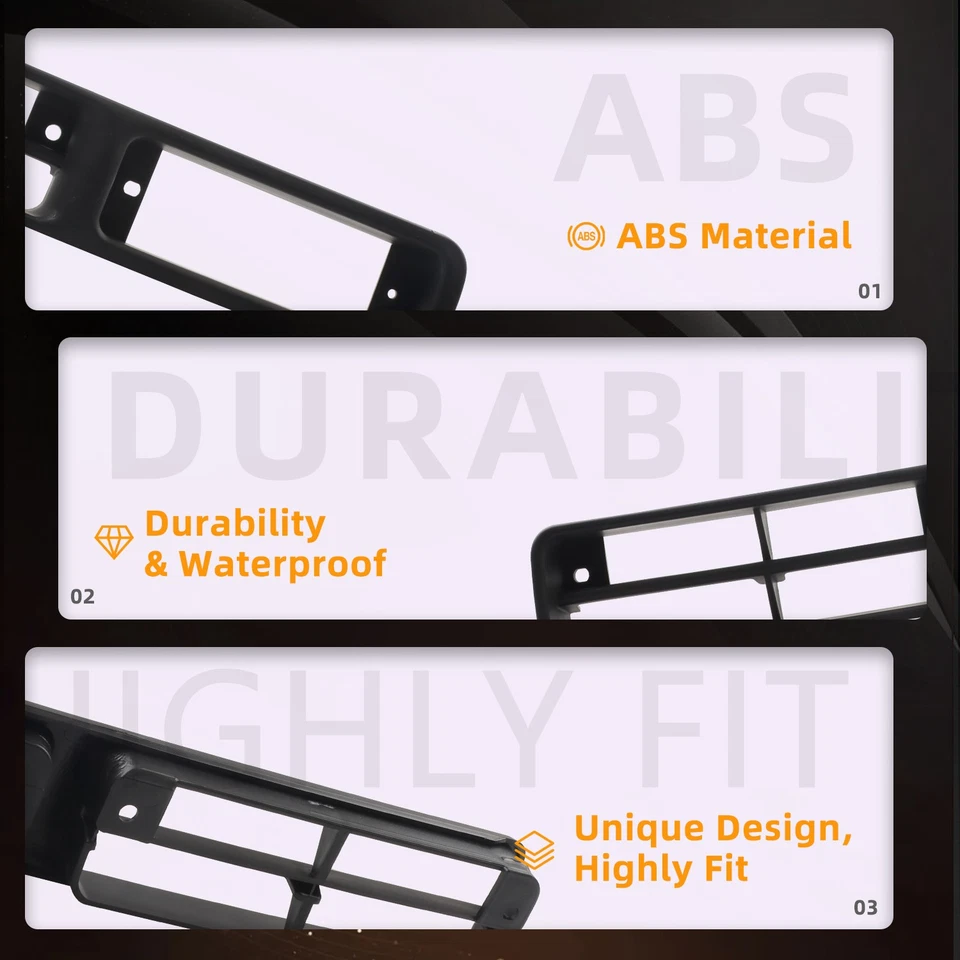 Комплект отделки противотуманных фар для пикапа Nissan 93-95 Pathfinder 1995-97 годов выпуска слева и справа 2 шт. - Изображение 3 из 4