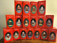 Santa's of the Nations ~ Vintage ~ Hand-Painted ~ Pre-Owned, Excellent Condition