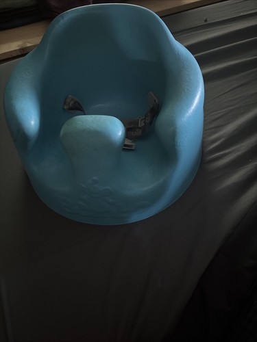 Bumbo Baby Floor Booster Travel Seat with Safety Straps