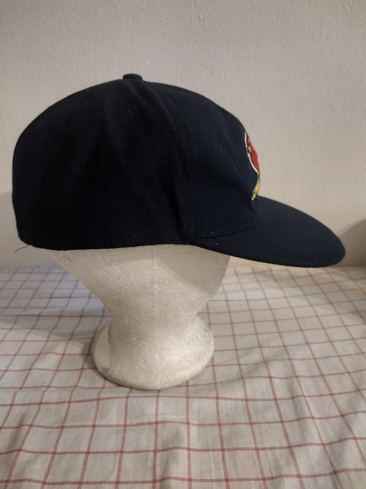 Gorra STL Cardinals MLB negra talla 8 para hombre ajustada bordada líder  Foto 3 de 4