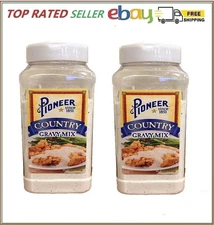 2 Packs of Pioneer Country Gravy 15.1 oz. Each
