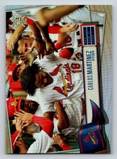 2019 Topps Big League Rainbow Foil #212 Carlos Martinez 100 (ref 193099)