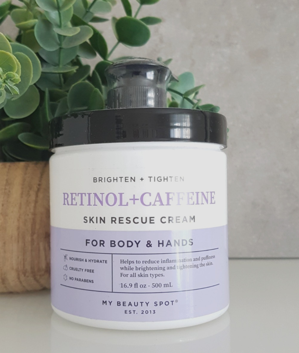 My Beauty Spot Brighten + Tighten Retinol + Caffeine Skin Rescue Cream 500ml