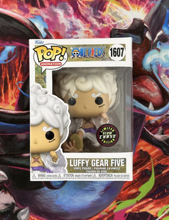 Funko Pop! One Piece: Luffy Gear Five CHASE GITD #1607