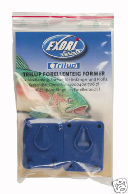 Exori Trilup Teigformer Forellenteigformer Forelle Paste Angelteig Form Löffel 