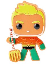 Funko Pop Gingerbread Aquaman #445 DC Comics Vinyl Figure #445 New In Box