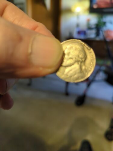 ERROR 1977 D JEFFERSON NICKEL, MINT BLOB, ANNEALING??? CIRC. - Picture 3 of 8