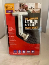 OMNIMOUNT AB1 Wall and Ceiling  Bookshelf Speaker Mounting kit White