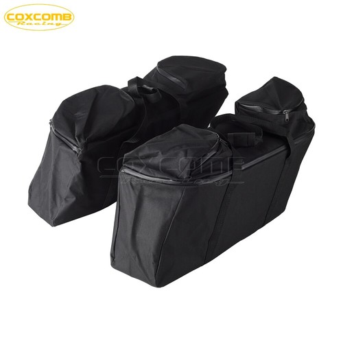 Saddlebag Liner Bags Insert Luggage Bags For Harley Road King Electra Road Glide - Picture 4 of 8