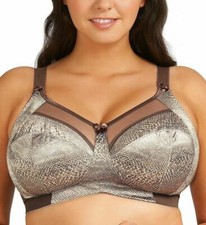Goddess Kayla Soft Cup Bra 6161 Wire Free Pecan Eden 50C