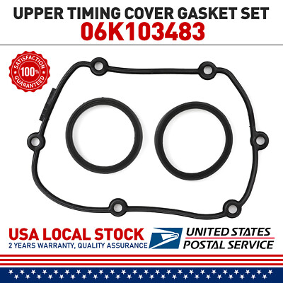 Timing Cover Gasket & Adjuster Magnet Seal Fit For Audi A4 A5 VW Golf 06K103483