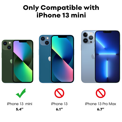 Privacy Screen Protector for iPhone 13 mini 5.4-Inch with Camera Lens Protector