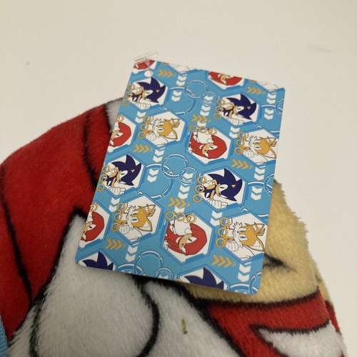 Primark SEGA Sonic the Hedgehog Throw Blanket Blue Fleece New Bed Miles Tails - Picture 2 of 4