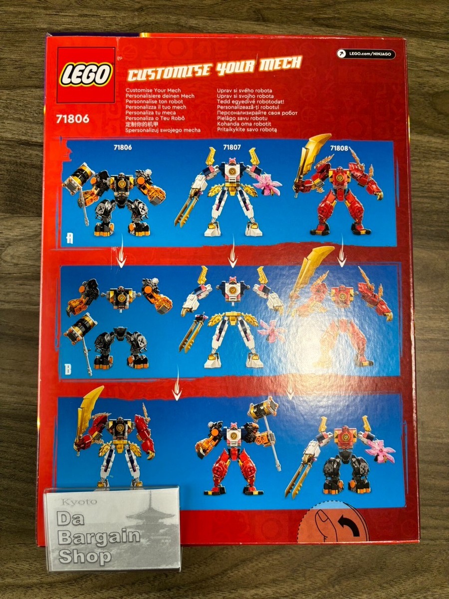 New LEGO Ninjago Cole's Element Earth Mech Power Mecha Toy Block