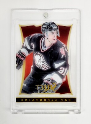 1/1 NEGATIVE PROTOTYPE TEST 2013-14 SELECT PAT LAFONTAINE BUFFALO SABRES NHL 
