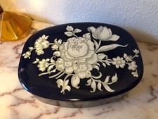 Scatola In Latta Dufour  Floreale Vintage