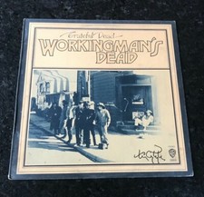 * TOM CONSTANTEN * signed vinyl album * GRATEFUL DEAD * WORKINGMAN'S DEAD * 2