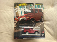 Toyota Land Cruiser FJ43 RD 2024 Hot Wheels Premium Fast & Furious HRT96 Display