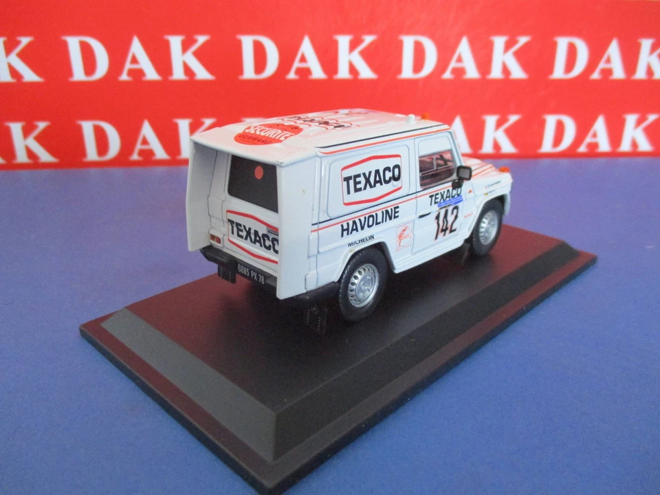 Die cast 1/43 Modellino Auto Mercedes 280 GE Rally Paris Dakar 1983 J. Ickx blis - Immagine 3 di 3