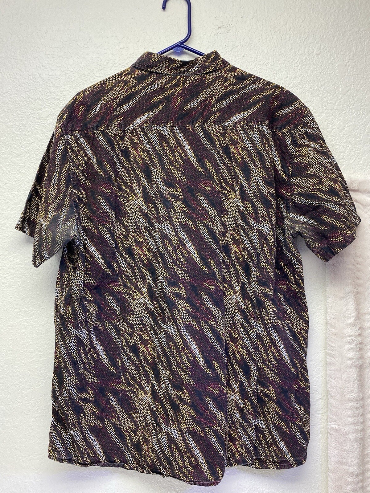 Super Massive Button Down Shirt  Geometric Mens X… - image 8