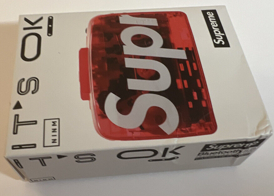 Supreme Its Ok Too Transparent Cassette Tape Player Supreme Its Ok Too Transparent Cassette Tape Player