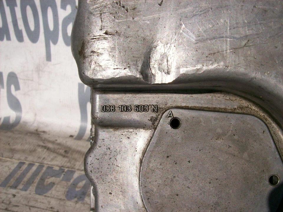 1998-2006 VOLKSWAGEN VW BEETLE GOLF JETTA OEM МАСЛЯНЫЙ ПОДДОН ДВИГАТЕЛЯ 038 103 603 N - Изображение 2 из 4