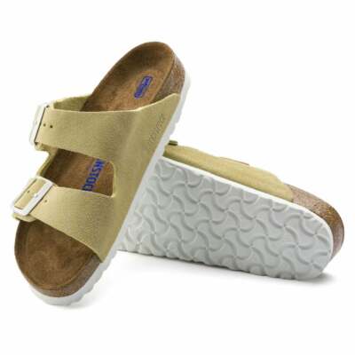 New Womens BIRKENSTOCK ARIZONA SFB Narrow VANILLA 1012834