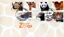 2012 Australian Zoo's (Gummed) FDC - Port Hedland WA 6721 Pictorial PMK