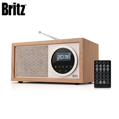 Britz BA-MK77 Bluetooth Tragbarer FM Radio Lautsprecher Wecker Wecker AUX USB Play
