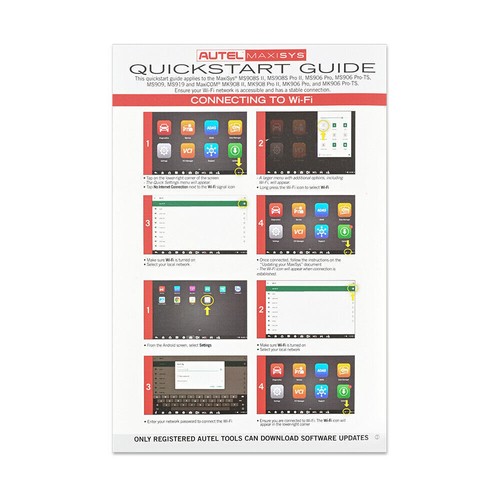 AUTEL MaxiSYS MK908 II OBD2 Diagnóstico Sistema Completo Codificación ECU BT - Imagen 12 de 18