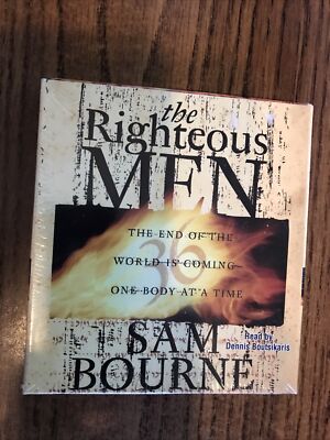 SAM BOURNE - ''THE RIGHTEOUS MEN'' - 5 CD AUDIOBOOK - 2006 - SEALED