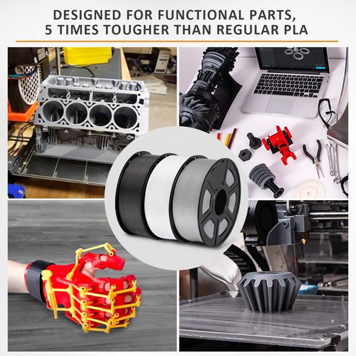 【KAUFEN SIE 5 BEZAHLEN FÜR 3】 SUNLU PLA Matt META PLA+ PETG Dual/Trip SEIDE ABS Filament 1KG - Bild 5 von 97