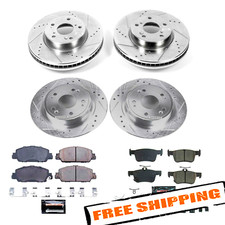 Power Stop 1-click Z23 Evolution Sport Brake Kit For 18-20 Honda Accord