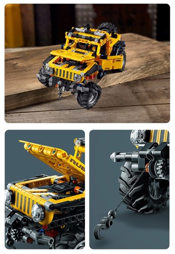 LEGO TECHNIC 42122 Jeep Wrangler 665PCS Building Toy New Sealed - Picture 5 of 10