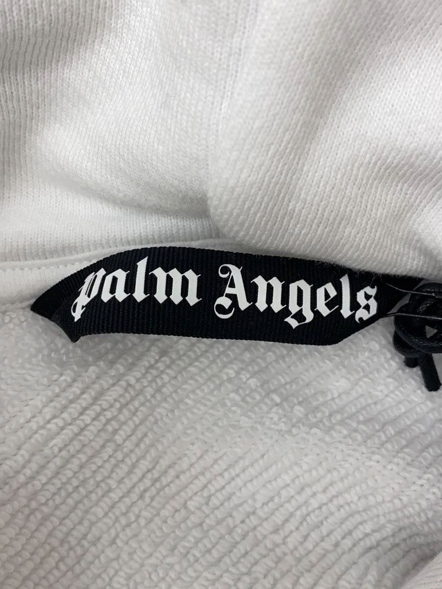 Felpa con cappuccio Palm Angels S cotone bianco usata