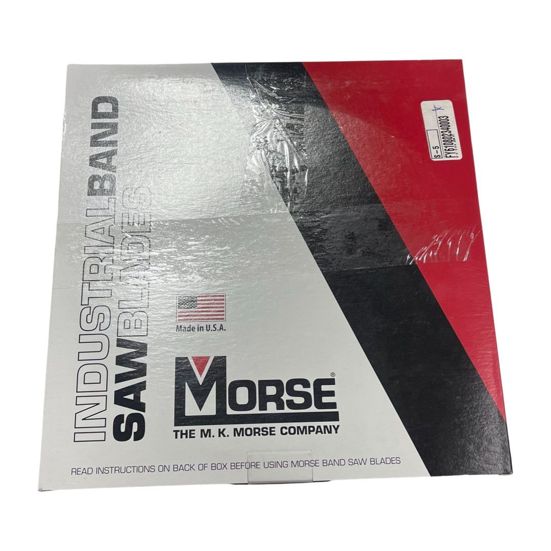 M.K. Morse 8'2 Carbide Tipped Bandsaw Blade 3/4" Width .035 3 Tooth USA Made