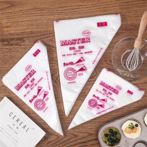 10pcs Disposable Pastry Piping Bags Cake Decoration Kitchen Icing Nozzle Food Cu - Picture 2 of 24