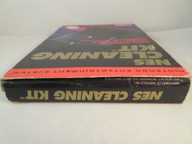 Nintendo NES Cleaning Kit (First Print) with Box and Cover Protector