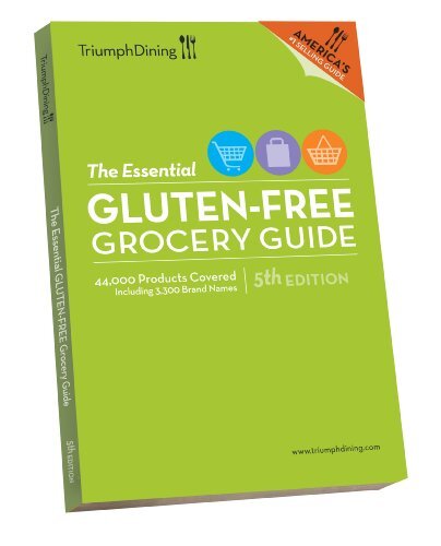 ESSENTIAL GLUTEN-FREE GROCERY GUIDE By Triumph Dining Gluten Free Publishing NEW
