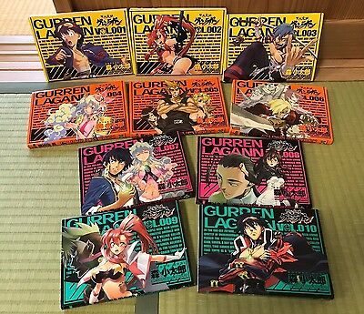 Tengen Toppa Gurren Lagann Vol.1-10 Complete set Comics Manga