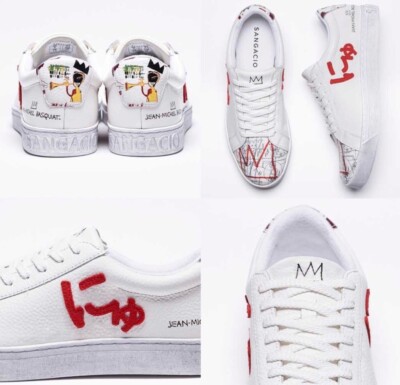 Nyu x Basquiat Limited Collaboration SANGACIO in hand USsize 9.5