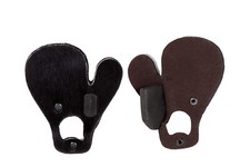 Buck Trail Fingertab Felltab Schiesstab LH RH Kalbshaar Fingertrenner Bogensport