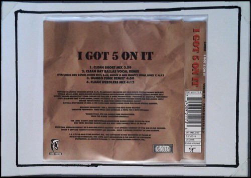 LUNIZ: I Got 5 On It > VG/VG+ (MCD) - Bild 3 von 3